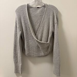 Free People Sensual Wrap Sweater - Size XS